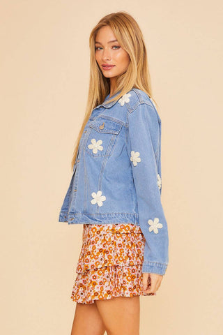 The Daisy Pearl Denim Jacket