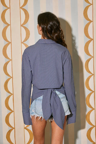 The Hampton Back-Tie Button Down