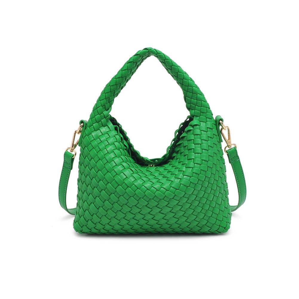 Jessamine Woven Vegan Leather Crossbody
