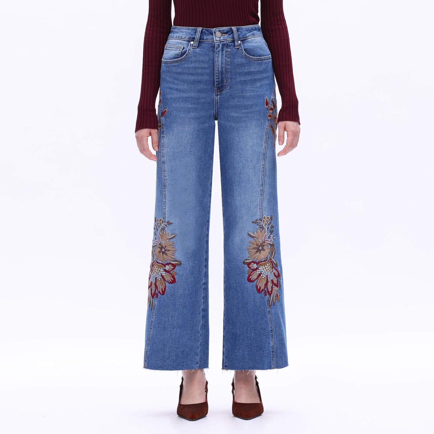 The Renee Embroidered Jeans