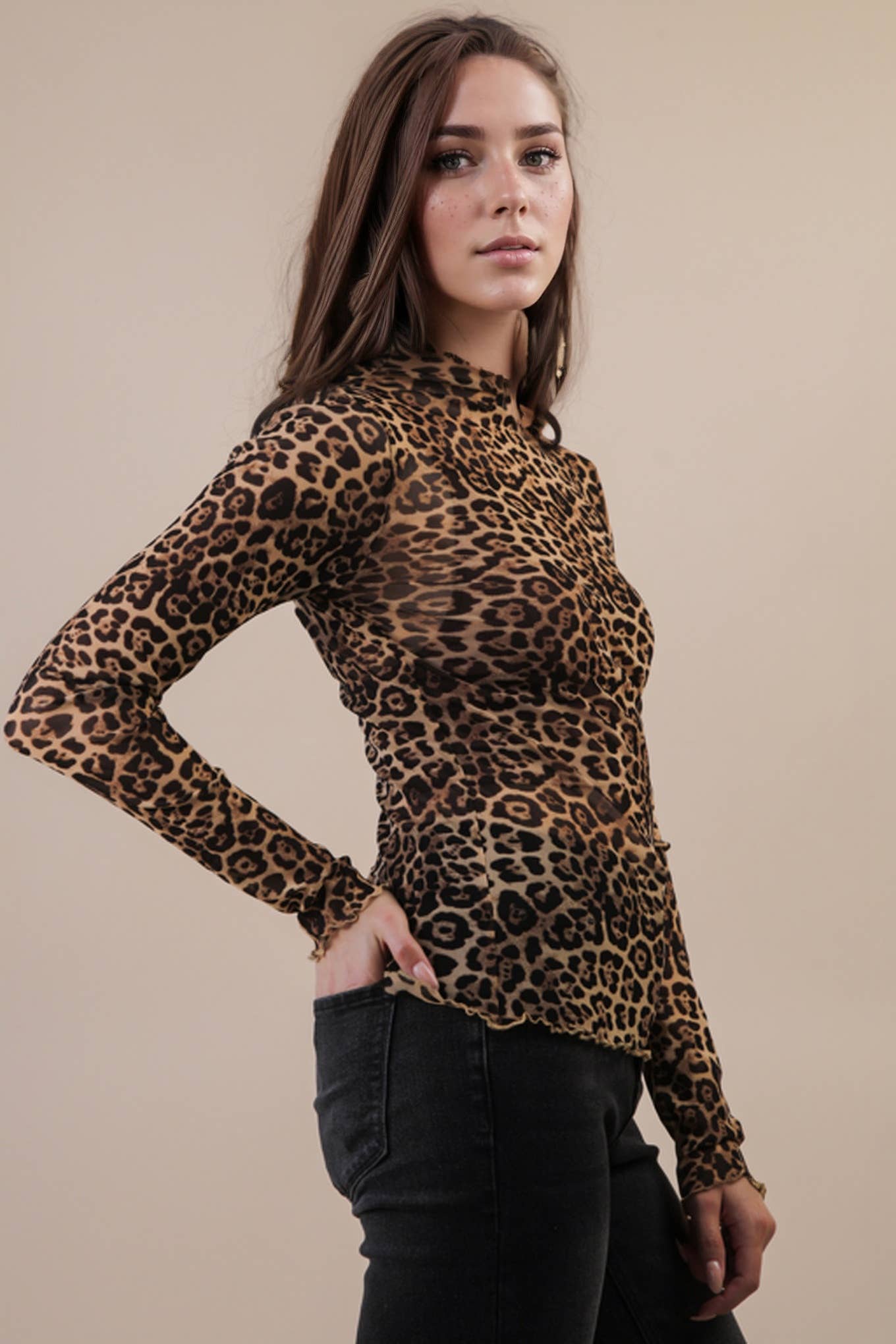 The Elise Lace top
