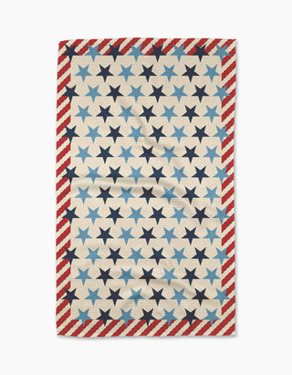 Summer Fair Tea Towel by Geometry