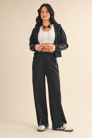 The Chic Zip-Up Hoodie Set