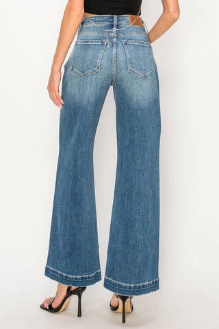 The Sierra High Rise Color Flare Jeans