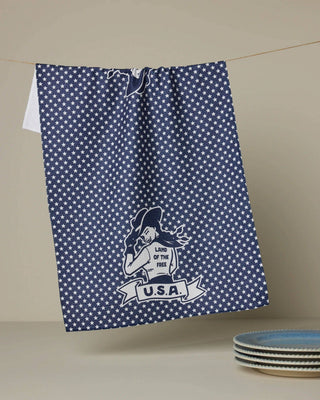 Star Cowgirl Tea Towel by Geometry
