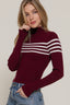 BRG-burgundy/white