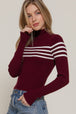 BRG-burgundy/white