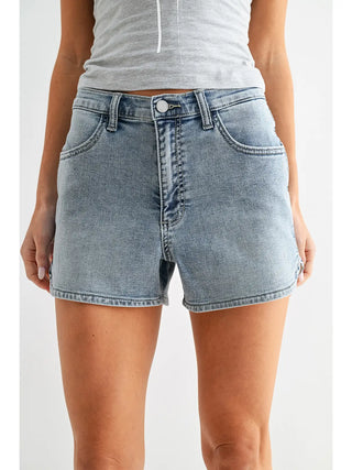 The Everly Sweat Short with Curved Hem