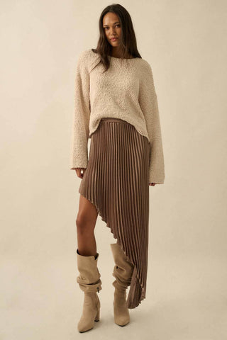 The Abigail Popcorn Knit Sweater