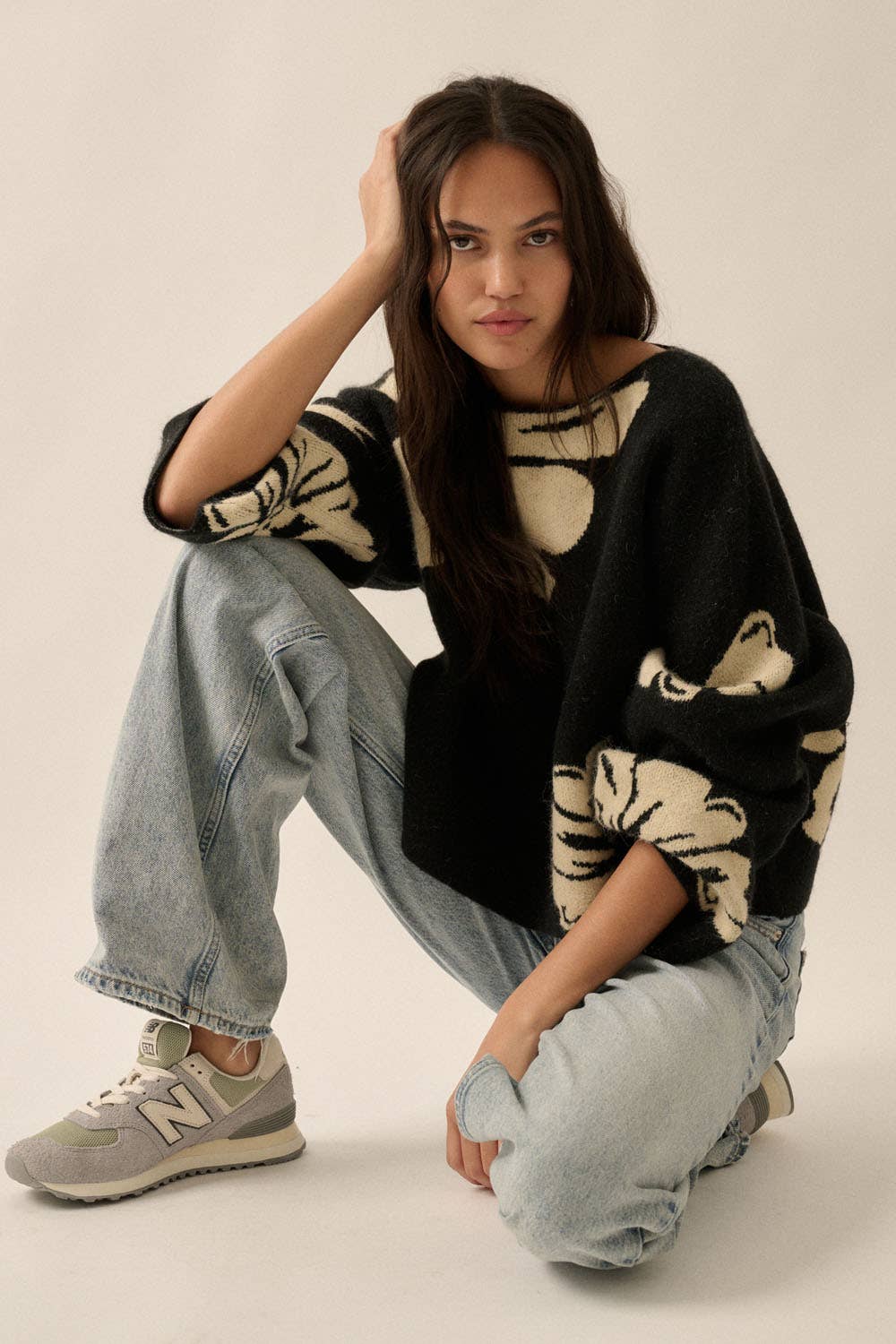 The Black Dahlia Cozy Sweater