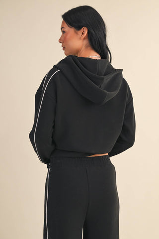 The Chic Zip-Up Hoodie Set