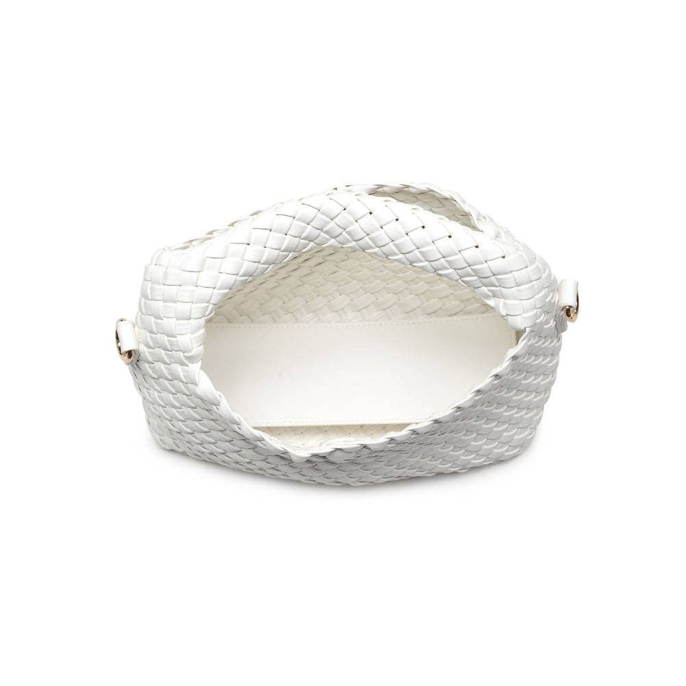 Jessamine Woven Vegan Leather Crossbody
