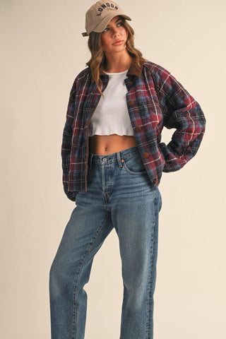 The Crossroads Quilted Plaid Jacket