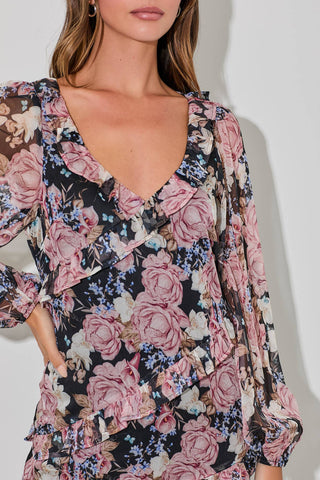 The Iris Tiered Maxi Dress