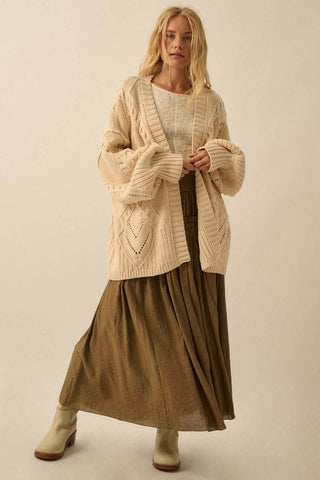 The Beverly Slouchy Oversized Cardigan