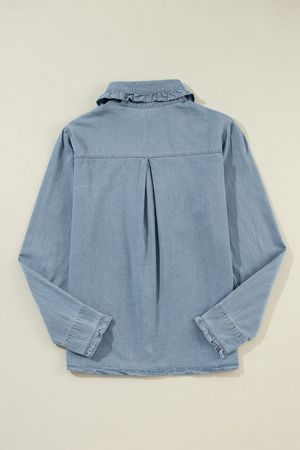 The Willow Long Sleeve Denim Top