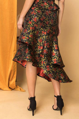 The Rosewood Ruffle Skirt