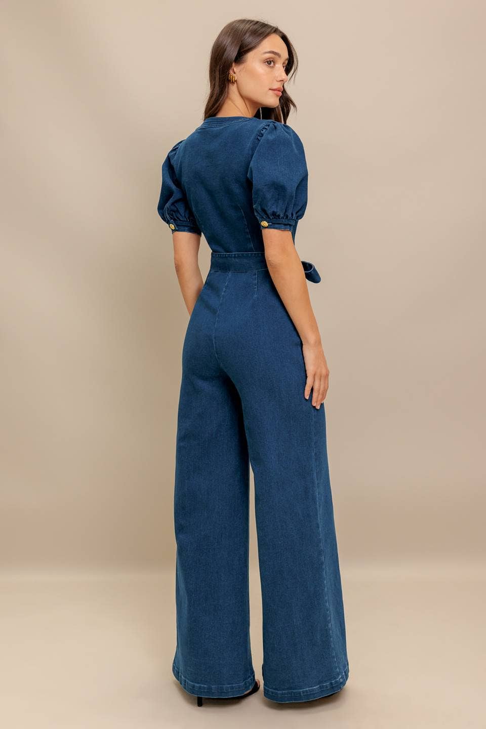 The Western Belle Belted Jumpsuit