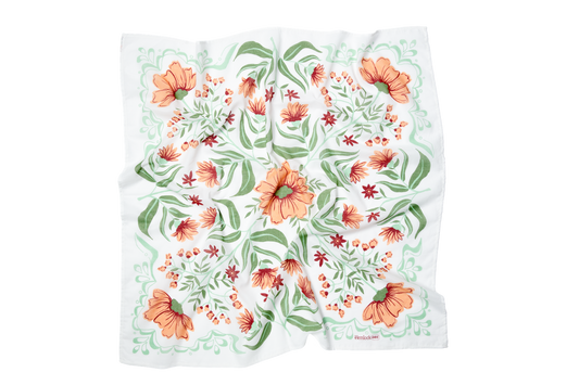 34" Wild Rag Flora Bandana