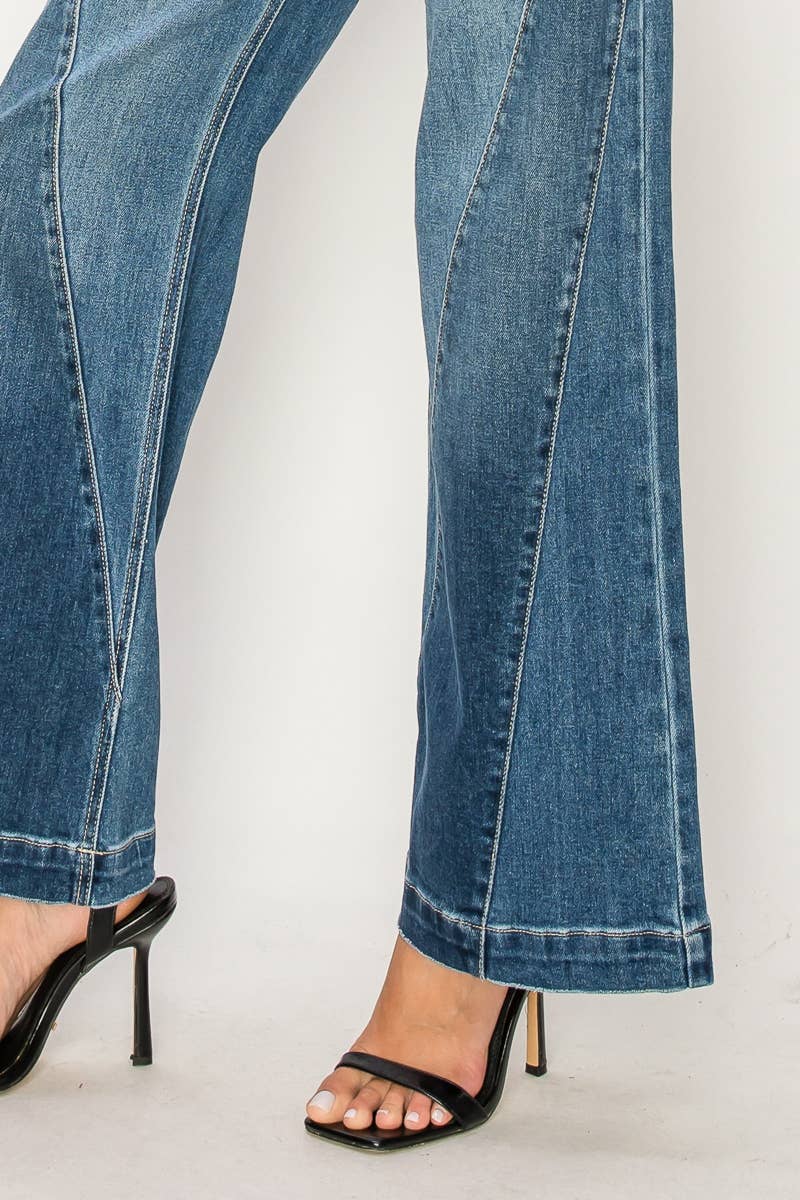 Sierra High Rise Color Flare Jeans