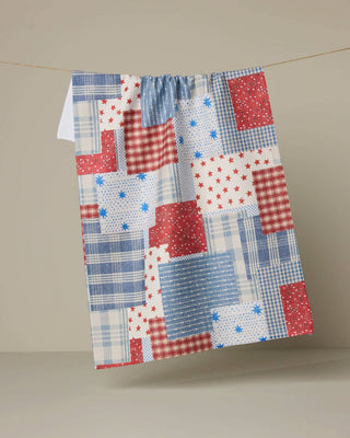 Stars and Stitches Tea Towel by Geometry