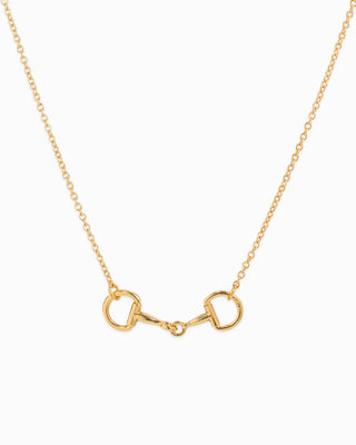 The Western Double Linked Horsebit Necklace