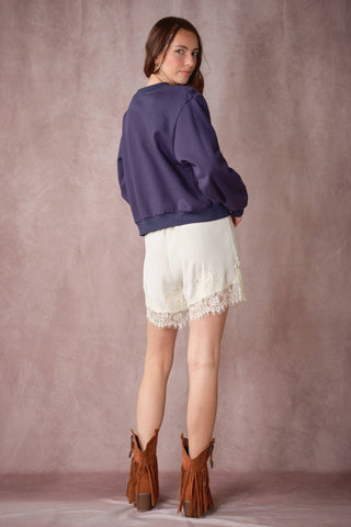 The Rodeo Nights Embroidered Sweatshirt