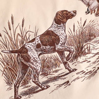 The Vintage Hunting Dog Duck T-Shirt