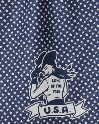 Star Cowgirl Tea Towel by Geometry