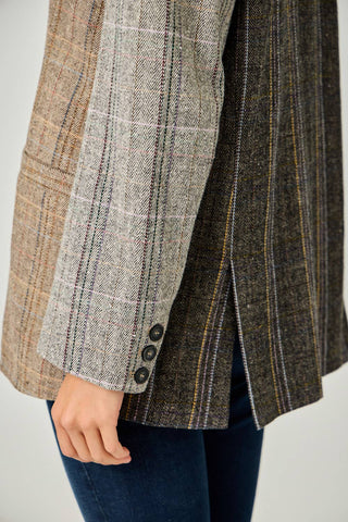 The Wildwood Herringbone Blazer