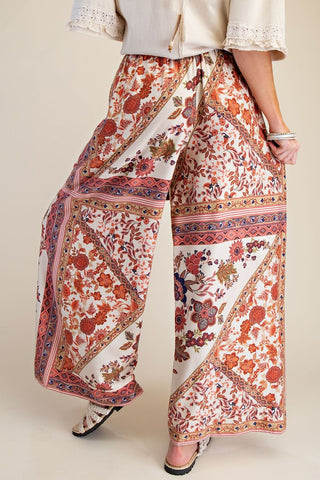 The Floral Flowy Wide Leg Pants
