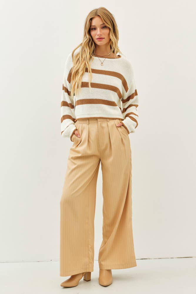 The Maisey Oversized Stripe Sweater