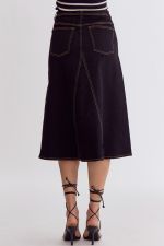 The Midnight Ranch Denim Skirt
