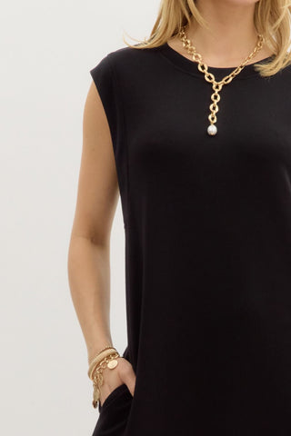 The Claire Knit Midi Dress with pockets