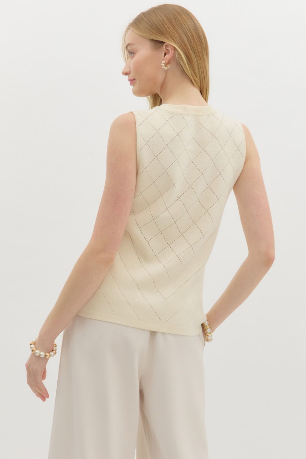 The Magnolia Ivory Top