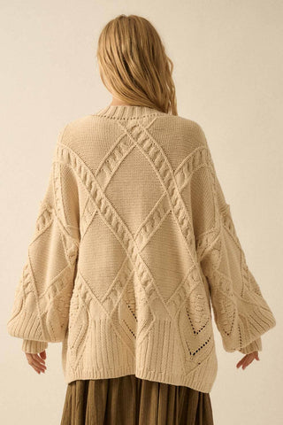 The Beverly Slouchy Oversized Cardigan