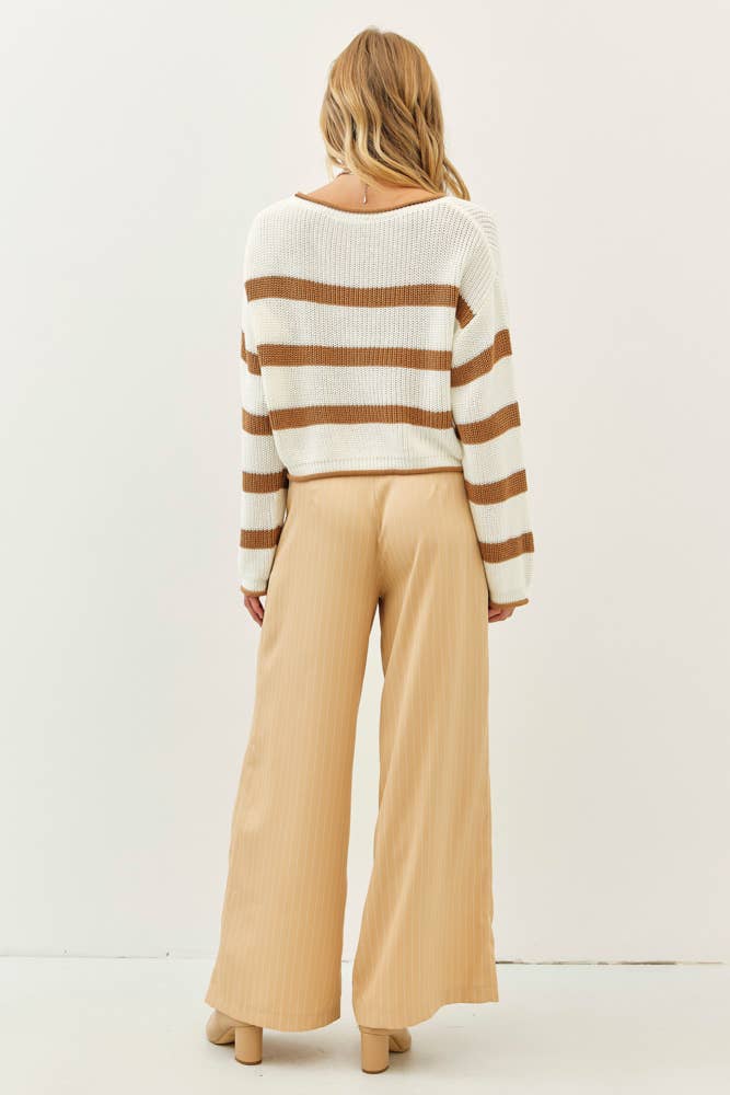 The Maisey Oversized Stripe Sweater