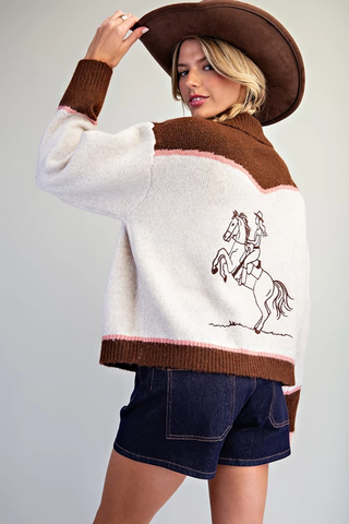 The Remi Ranch Zip Cardigan
