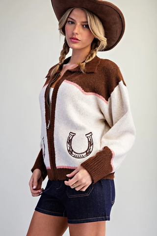The Remi Ranch Zip Cardigan