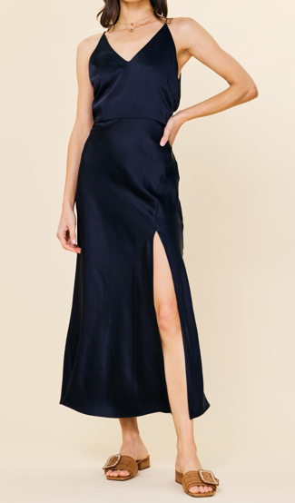 The Penelope Satin Slip Dress