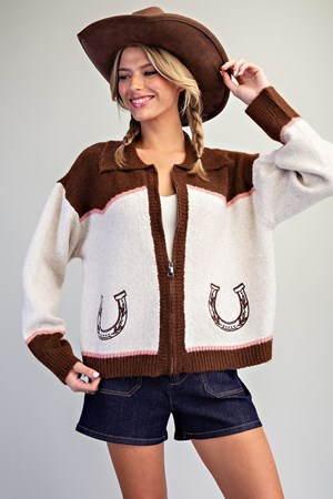 The Remi Ranch Zip Cardigan