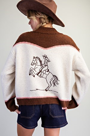 The Remi Ranch Zip Cardigan