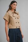 The Saddle Club Cropped Trench