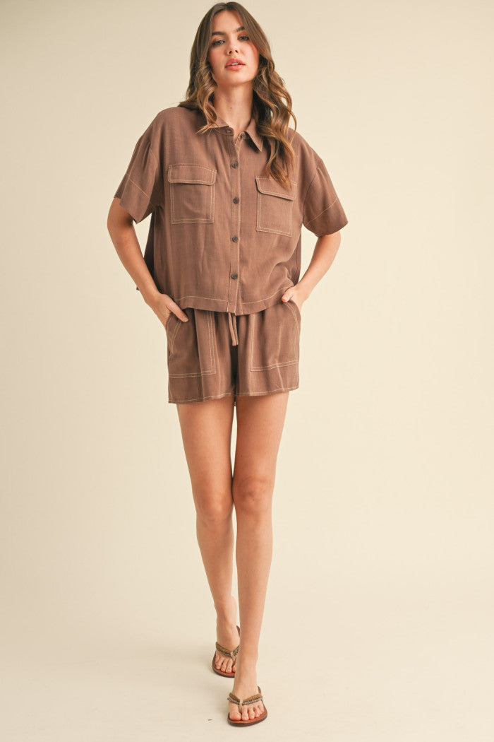 The Driftwood Short Set