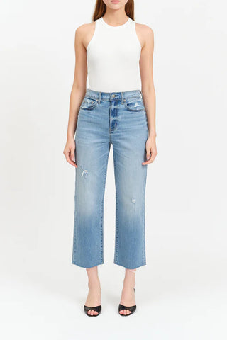 Sundaze Crop High Rise Straight