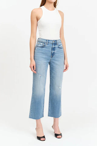 Sundaze Crop High Rise Straight