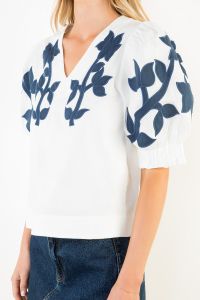 The Sweetheart Embroidered Top